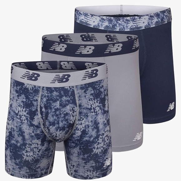 New Balance Men’s Big & Tall Boxer Brief 3 Pair 5XL. - Picture 10 of 13